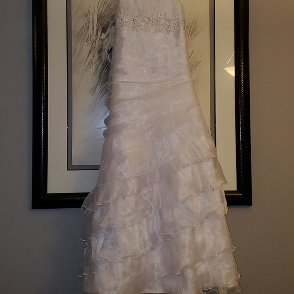 Kid's Formal White Dress - Picture 1 of 3